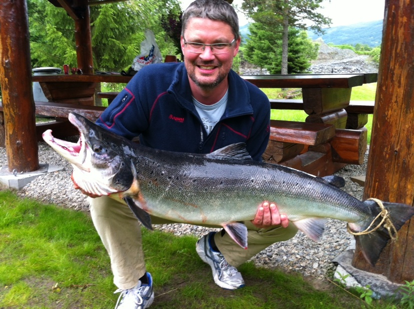 Fiskerne nedenfor Gaulfossen tok all laksen!